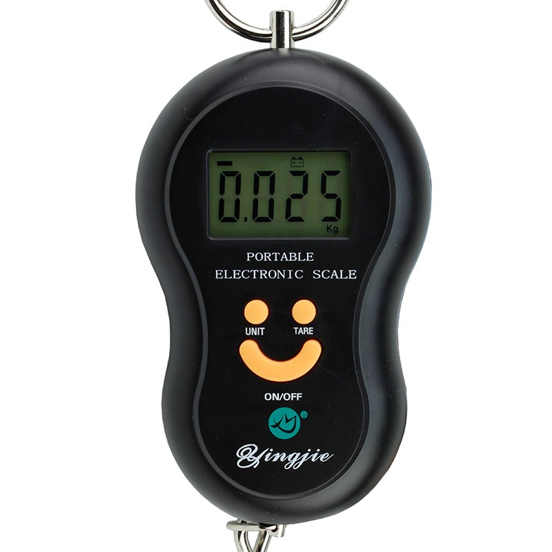 Cantar digital de mana portabil, maxim 40 kg, butoane control, ABS - imagine 8